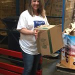volunteering at the houston food bank