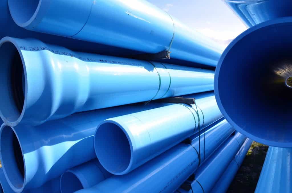 blue pipes