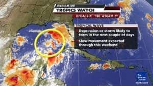 Possible Tropical Threat This Labor Day Weekend